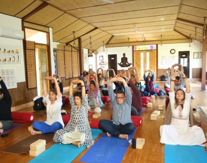 International Yoga Festival Rishikesh - Yoga at Veda5 Luxury Ayurveda and Yoga Wellness Retreat Rishikesh Himalayas India