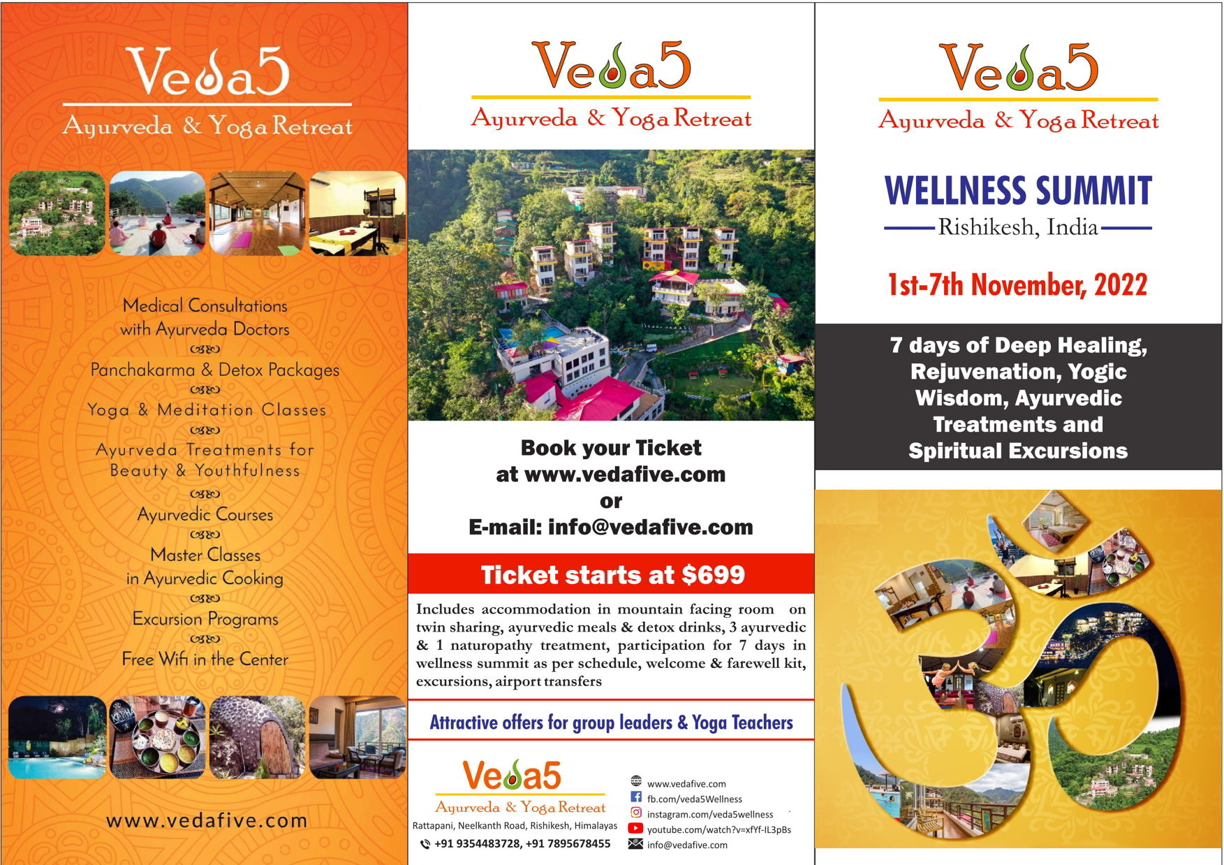 Rishikesh Wellness Summit 2022 Overview - Best Ayurveda Yoga Retreat Rishikesh - Veda5