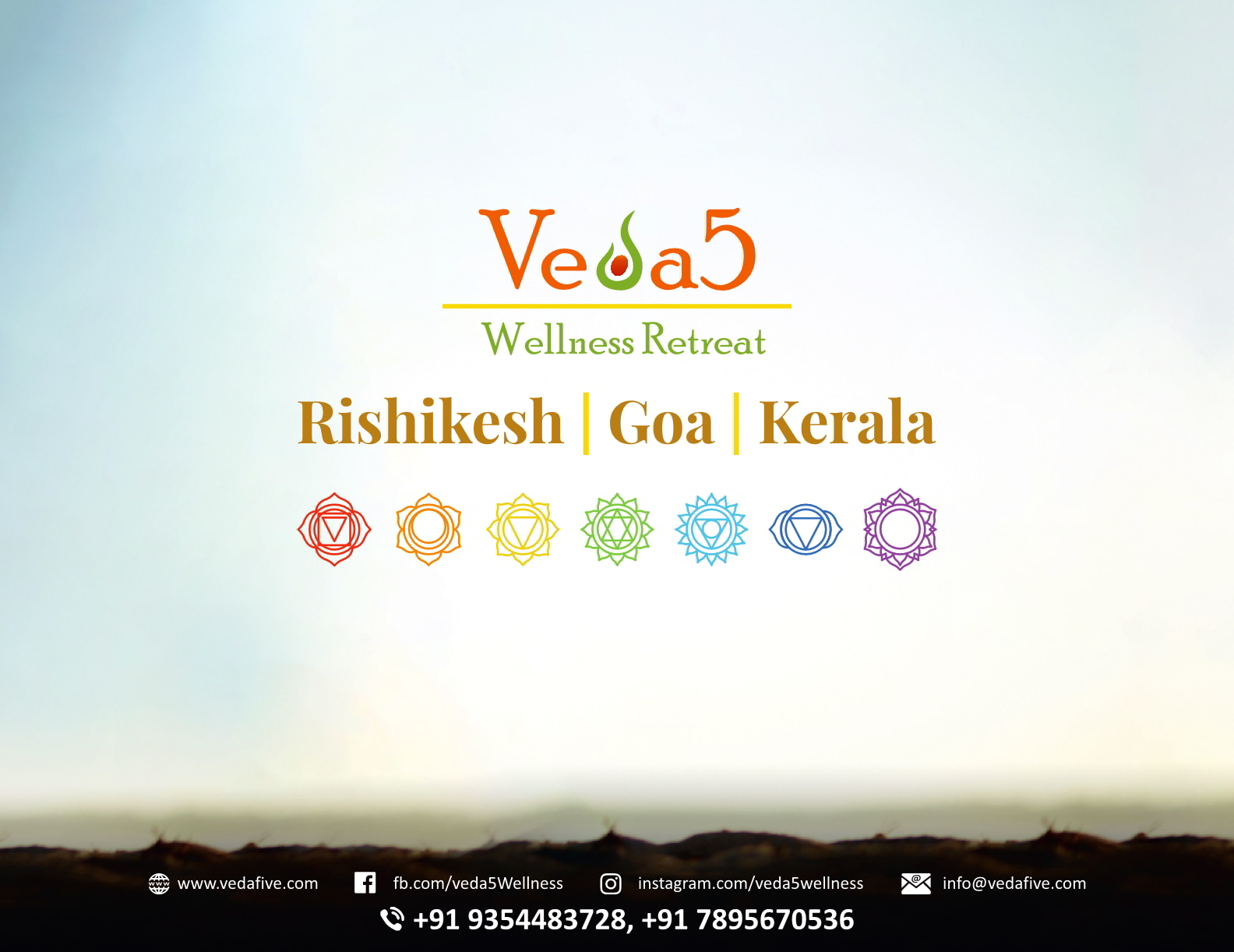 Booking Requirements at Veda5 Rishikesh, Goa and Kerala, India