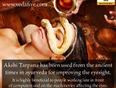 Akshi Tarpana Netra Basti - Eyes Rejuvenation Therapy by Veda5 Ayurveda & Yoga Wellness Retreat in Rishikesh, Kerala & Goa, India