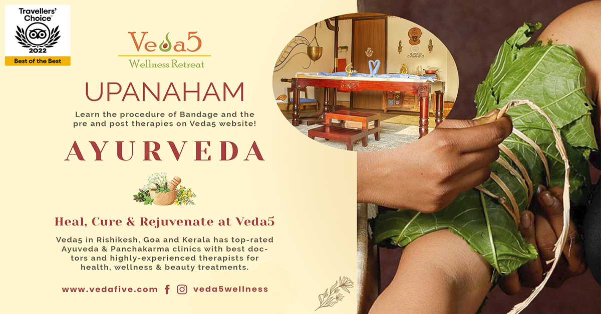 Upanaham by Veda5, Best Ayurveda & Yoga Wellness Retreat in Rishikesh, Kerala & Goa, India