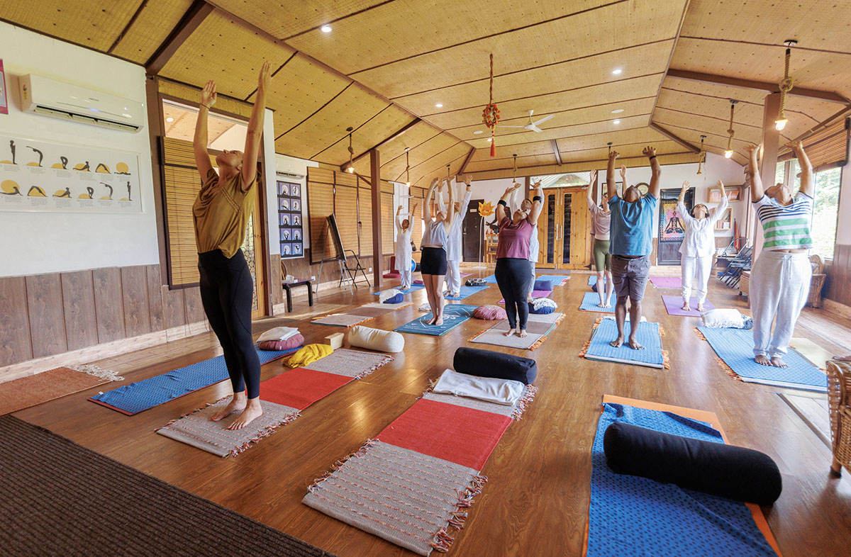 Best Yoga Meditation Wellness Ayurveda Panchakarma Naturopathy Retreat in Rishikesh Kerala Goa India -