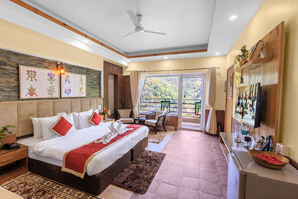 Best Retreat Resort Hotel Rooms in Rishikesh Kerala Goa India - Veda5 Ayurveda Yoga Wellness