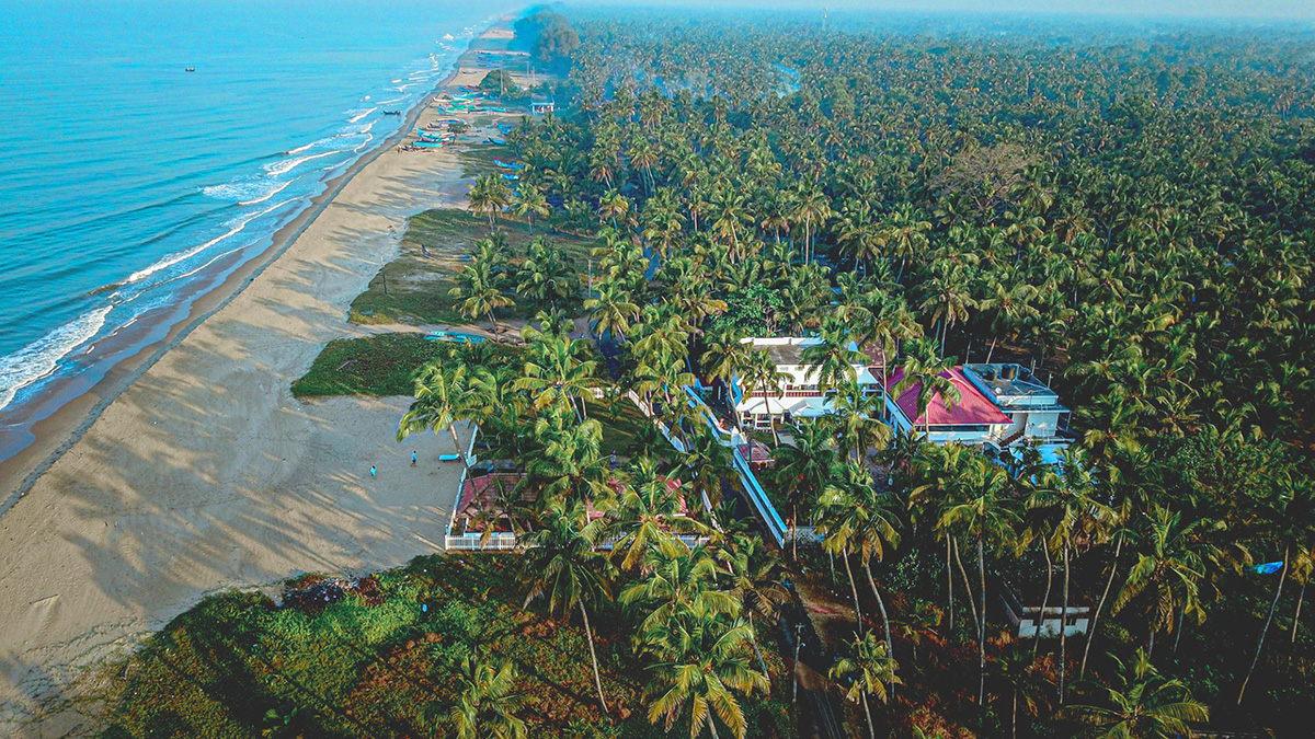 Veda5 Kerala beach view